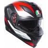 AGV K5 S MULTI PLK MARBLE MATT BLACK/WHITE/RED Velkosť: XXL