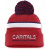 Dámska zimná čiapka Washington Capitals NHL Authentic Pro W/Cap Cuffed Pom