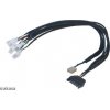 Akasa AK-CBFA07-45 kabel FLEXA FP5S, pro připojení 5 PWM ventilátorů , 45cm