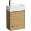 Laufen Lani skrinka 43.5x27x51.5 cm závesná kúpeľňová skrinka pod umývadlo dub H4039011122671
