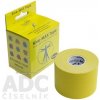 Kine-MAX Super-Pro Cotton Kinesiology Tape žltá tejpovacia páska 5cm x 5m, 1 ks
