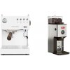 Ascaso Steel UNO PID, White&Wood + Lelit William PL72