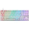 Mechanická herná klávesnica Motospeed K82 RGB (biela) K82-WhiteRed