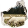 Fototapeta diera na stenu 3D Pasúce sa ovce 75x75 cm