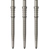 Hroty do steel šípok Mission Sniper Micro Grip 28mm, strieborné - 3ks Dľžka hrotu: 28 mm
