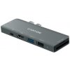 Canyon DS-5, 7v1 hub pre MacBook, USB-C Power delivery, 1xUSB 3.0, 1xUSB 2.0, 2xHDMI, TF a SD reader CNS-TDS05B