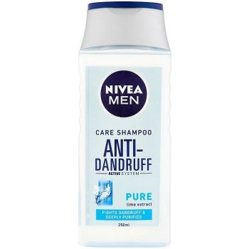 Nivea for Men Pure šampón proti lupinám 250 ml
