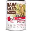 RAW PALEO Duoprotein Beef & Rabbit Puppy - vlhké krmivo pro psy - 400g