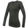 SENSOR MERINO AIR dámské triko dl.rukáv olive green 23200028 XL; Zelená triko