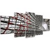 Obraz kovové mreže (Obraz 150x70cm)