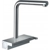 Hansgrohe Aquno Select M81 - Páková kuchynská batéria 250, vyťahovateľný výtok, 2jet, sBox, chróm 73830000