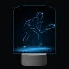 3D Dotyková lampa s diaľkovým ovládaním - TENIS_2