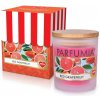 Sójová vonná eko sviečka RED GRAPEFRUIT PARFUMIA 250 ml