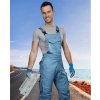 ARDON Pracovné nohavice na traky ARDON®SUMMER sivé, skrátené Veľkosť: XXXL