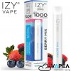IZY VAPE ONE+ Berry Mix 0 mg 1000 poťahov jednorazová elektronická cigareta