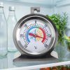 Kuchynský teplomer do chladničky z nehrdzavejúcej ocele KITCHEN COLD
