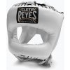 Boxerská prilba Cleto Reyes With Pointed Face Nylon Bar white