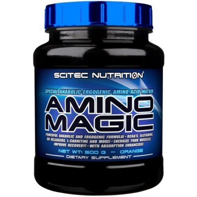 Scitec Nutrition Amino Magic 500 g, Balenie 500 g, Príchuť jablko