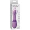 Fantasy For Her Her Ultimate Pleasure - Vibrátor s funkciou zahrievania, vibrácií a rotácie, 21,3 cm, fialový