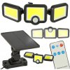 Solárna LED lampa 3 v 1 so snímačom pohybu a súmraku