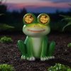 WENKO WENKO LED solárna záhradná socha žaby