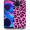 Picasee silikónový čierny obal pre Realme 8 Pro - Pink Tiger