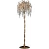 NEDES Krištáľová stojacia lampa 5xG9/40W/230V zlatá ND3978 + záruka 3 roky zadarmo