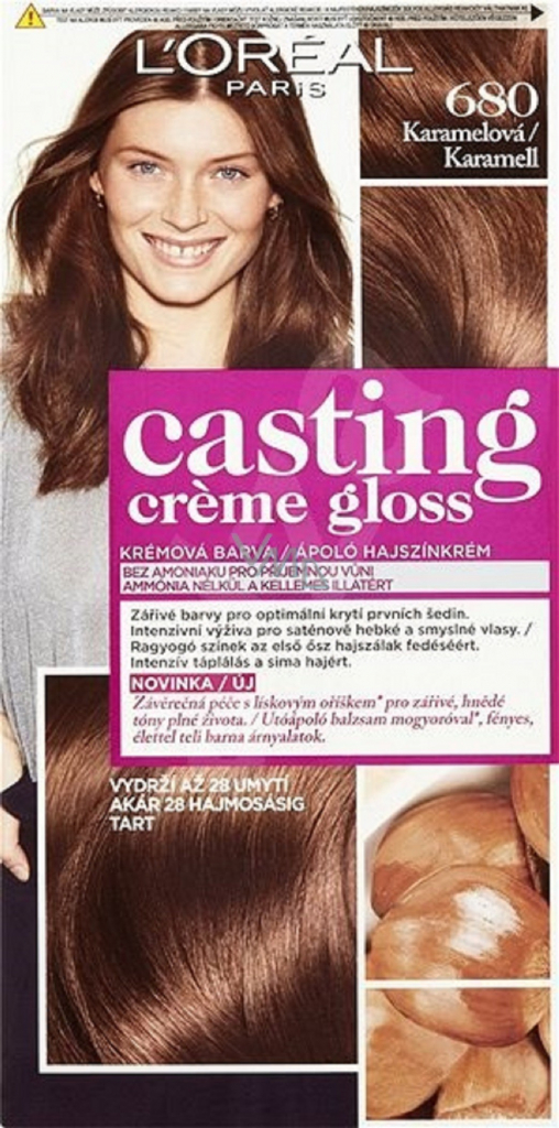 L'Oréal Casting Creme Gloss farba na vlasy 680 Karamelová od 4,49 € -  Heureka.sk