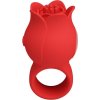 Pretty love - jae rose shaped finger vibrator 10 vibrations red