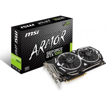 MSI GeForce GTX 1060 ARMOR 6G OC V1 od 223,78 € - Heureka.sk