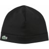 Czapka zimowa Lacoste Sport Polar Fleece Reflective - black - Čierny
