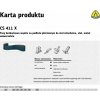Klingspor Nekonečné řemeny pro elektrické nářadí CS411X o tloušťce 75 mm x 533 mm. 60 /10 ks. (KBCS411X60)