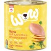 WOW Kuřecí s karotkou Junior 800 g