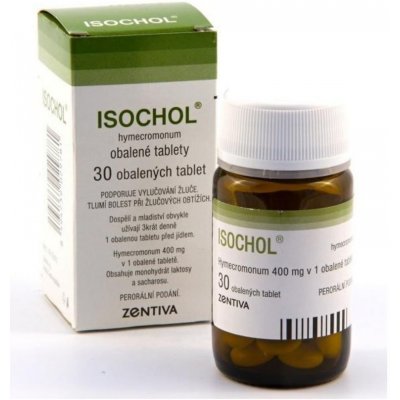 Isochol tbl.obd.30 x 400 mg