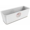 BRAVSON GROUP s.r.o. Kvetináč na kvety STEFANPLAST NATURAL 50 biela