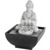 Záhradná fontána buddha polyresinová 13 x 13 x 18 cm