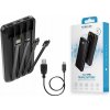Setty power banka SLR-100 10000 mAh čierna solárna