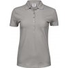 TEE JAYS TJ145 STRECH DELUX / Dámska polokošeľa - stone XXXL