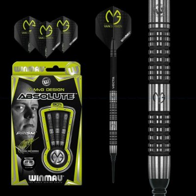 Winmau soft Michael van Gerwen Absolute 22g 90% wolfram