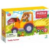 DODO Puzzle Doprava: Farmář Teddy 30 dílků