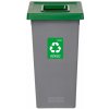 Igotrend, 723002 Kôš na triedený odpad 75 l, FIT BIN sivo/zelený