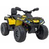 RAMIZ Elektrická Štvorkolka - Can Am Outlander - žltá - 4 x45W - 12V/14Ah - 2025