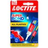 LOCTITE SUPER BOND ALL PLASTICS - Špeciálne sekundové lepidlo na plasty 2g + 4ml