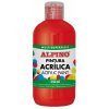 Alpino Akrylová farba červená 250 ml