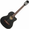 Ortega RCE125SN 4/4 Čierna Klasická gitara s elektronikou