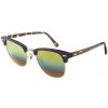 Ray-Ban RB3016F Clubmaster Slnečné okuliare unisex 55x19x145 mm duhová
