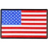 Reflexní nášivka americká vlajka - USA 15x10cm