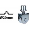 Vodiace koliesko 58mm pre U-profil 20, otočné