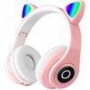 Bezdrôtové Bluetooth slúchadlá pre deti s mačacími ušami, náhlavné