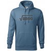 Narodeniny odmocniny 50 - Mikina pánska Cape s kapucňou - 4XL ( Denim )